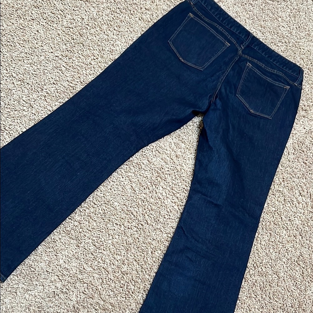 GAP Long and Lean 33 L Long Tall dark blue Jeans Classic Flare Some Stretch